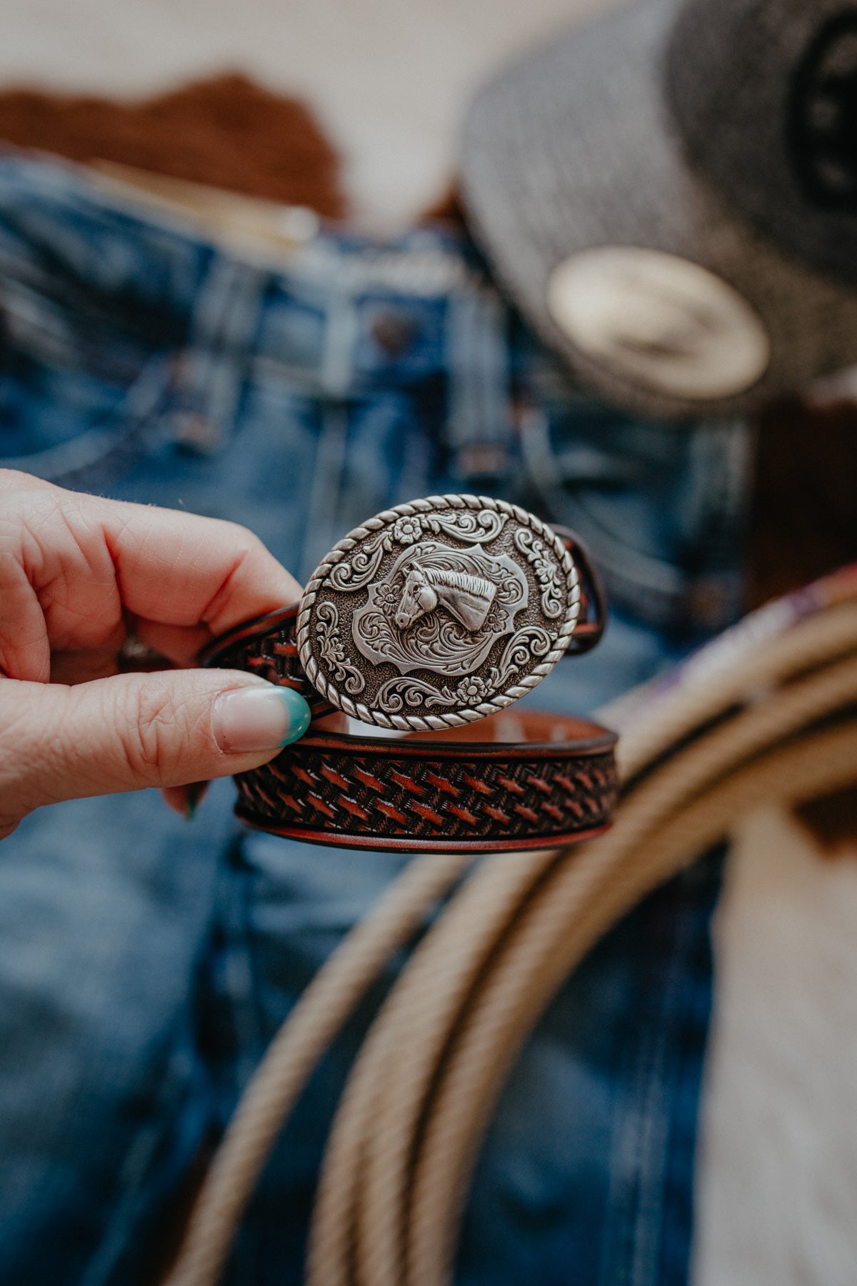 Infant Horse Head Belt