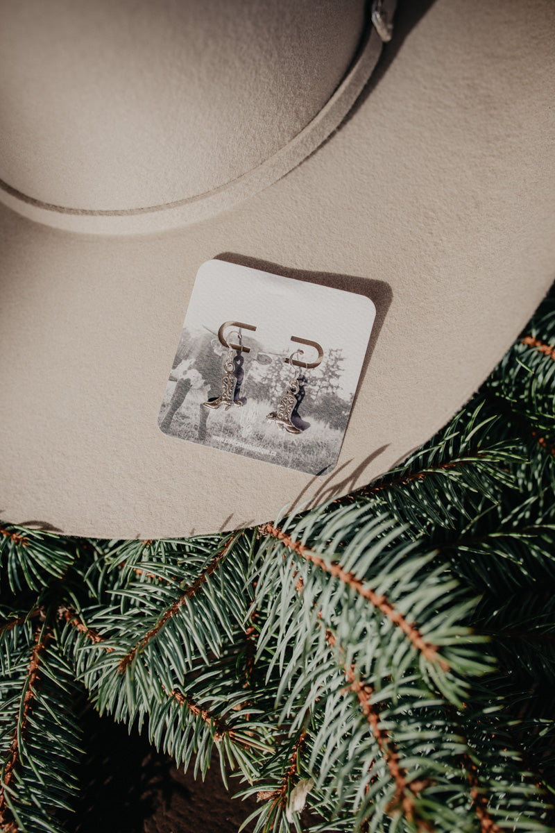 Cowboy Boot Dangle Earrings