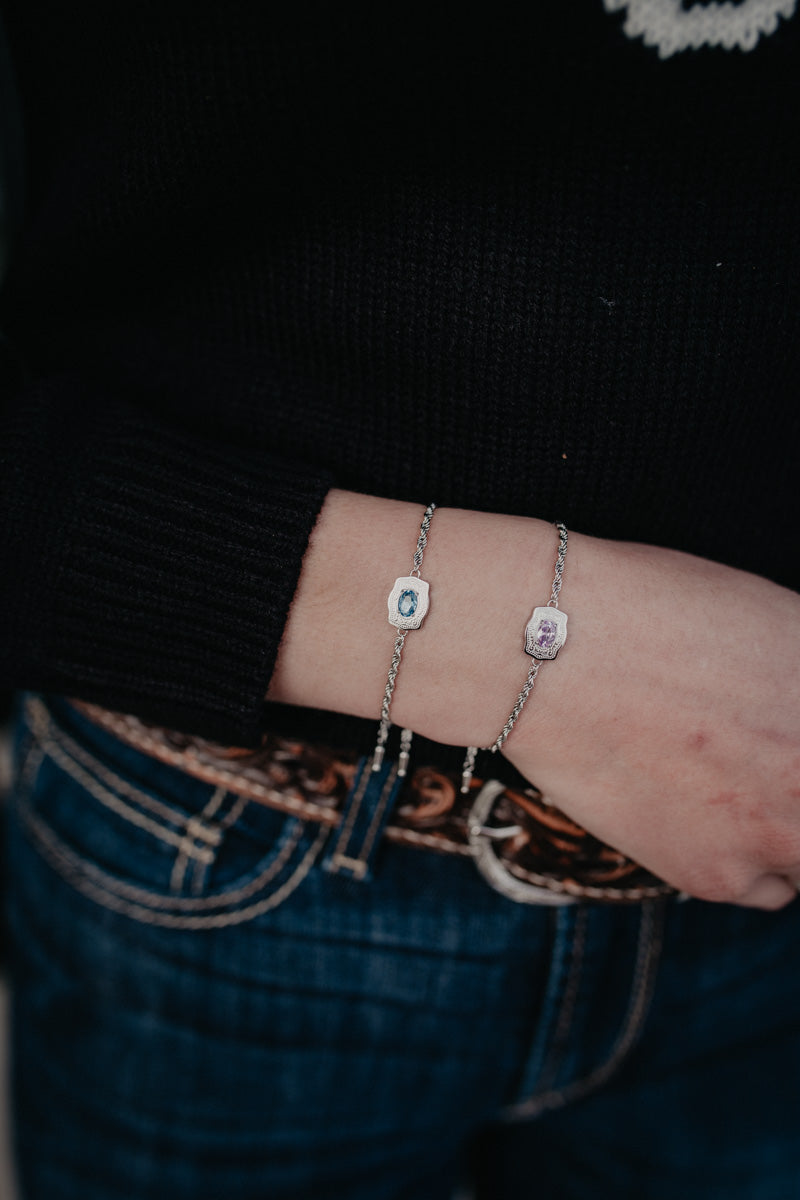 *Mini* Birthstone Buckle Bracelet (2 Options)