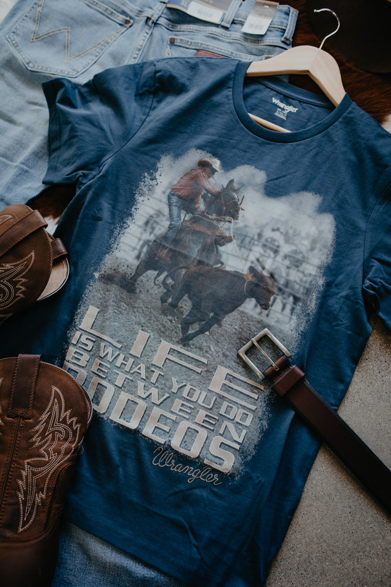 'Warren' Men's Wrangler Reissue Between Rodeos T-Shirt (S-XXL)