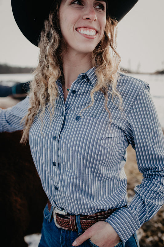 'Darla' Women's Wrinkle Free Kirby Shirt by Ariat (XS-XXL)