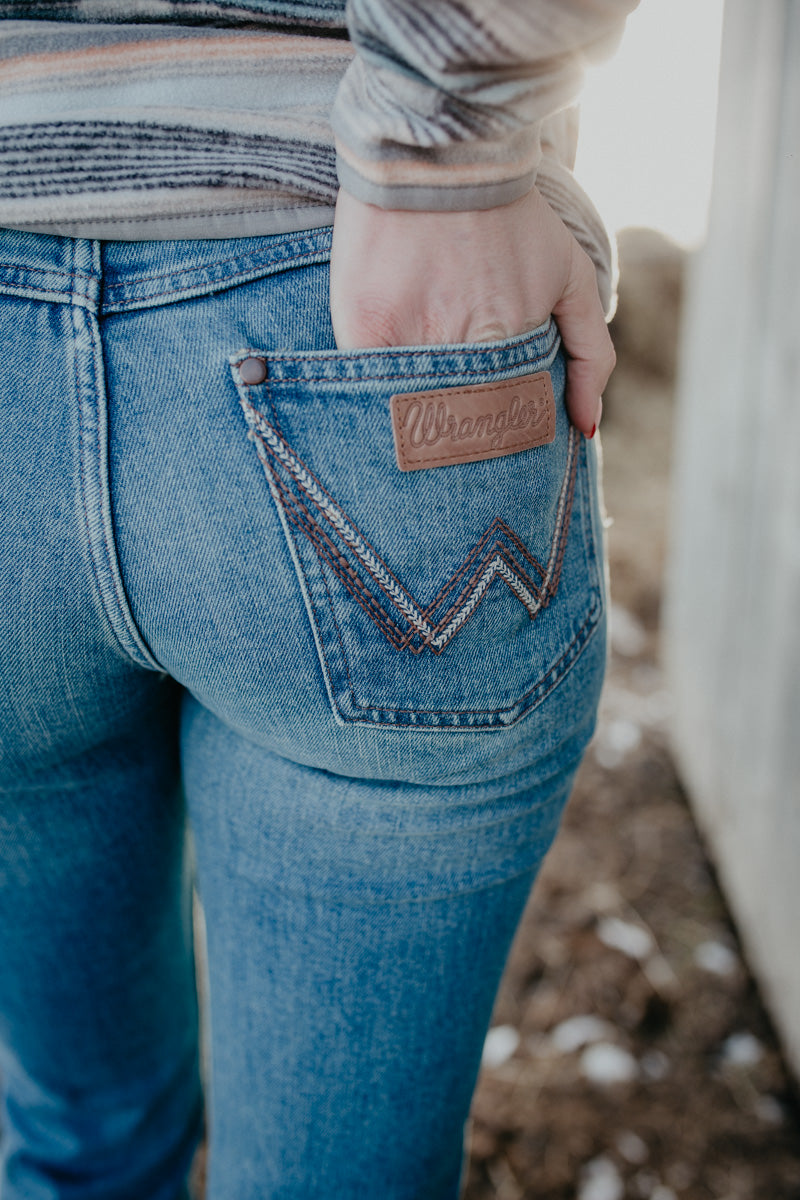 'Dahlia' Mae Mid Rise Bootcut Jean by Wrangler (24-34)