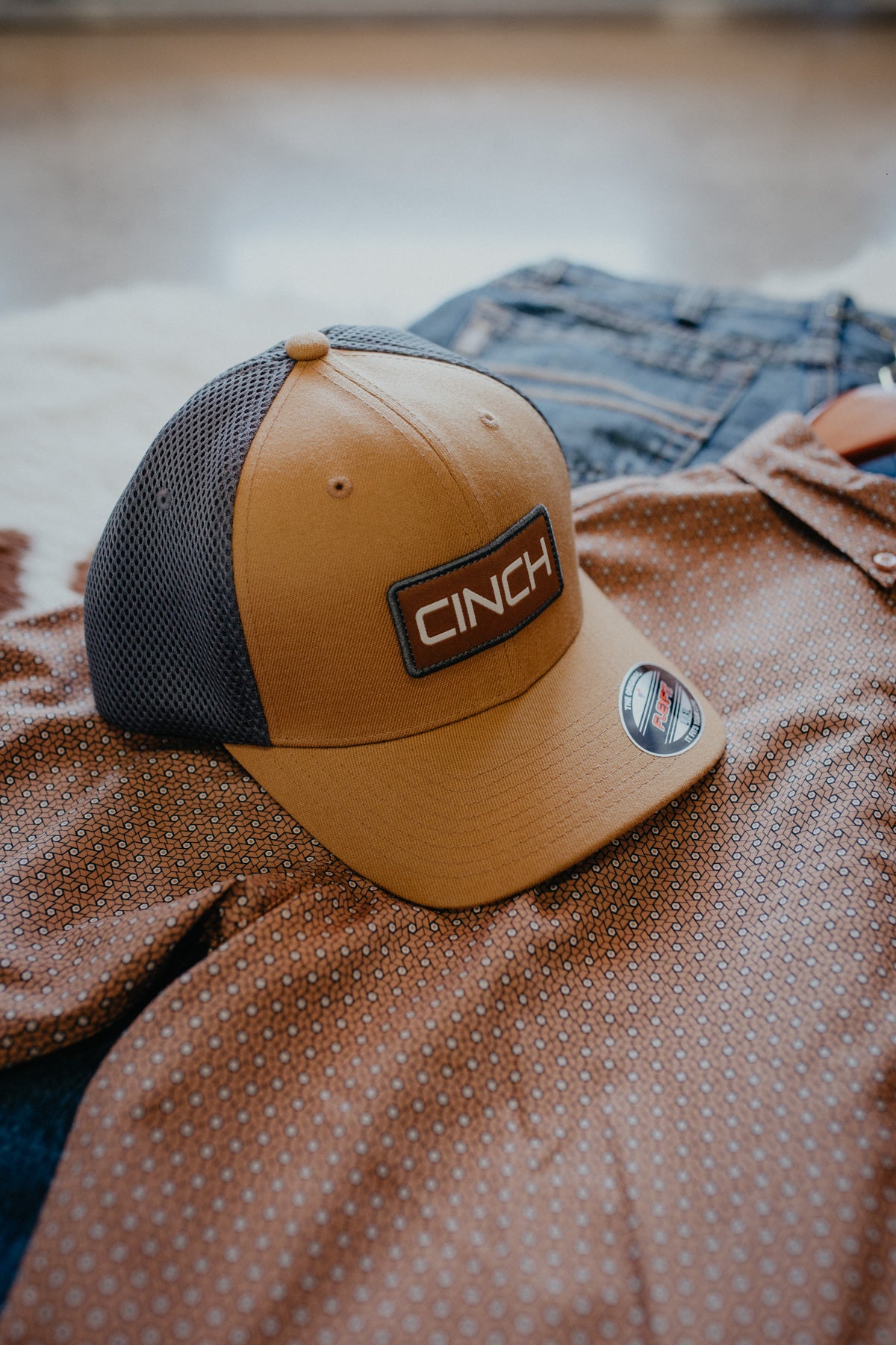 CINCH Tobacco Men's Flex Fit Hat