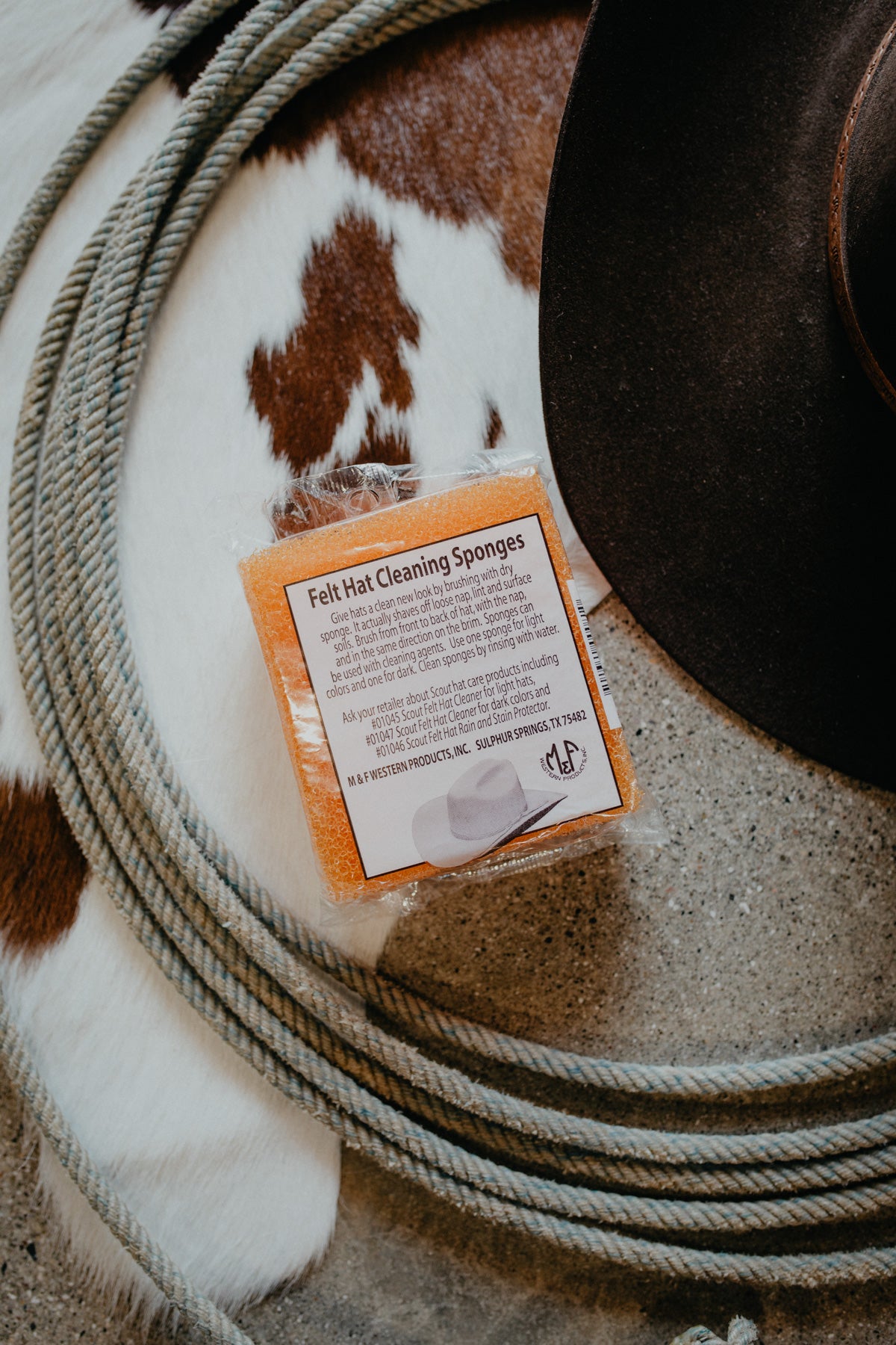 Felt Hat Cleaning Sponge