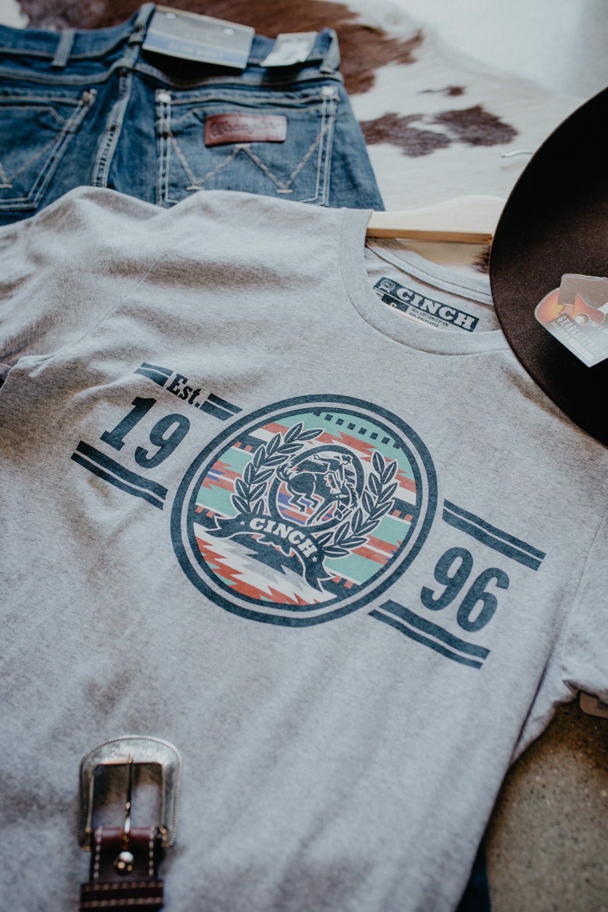 'Brooks' Men's CINCH Grey Tee (S-XXL)