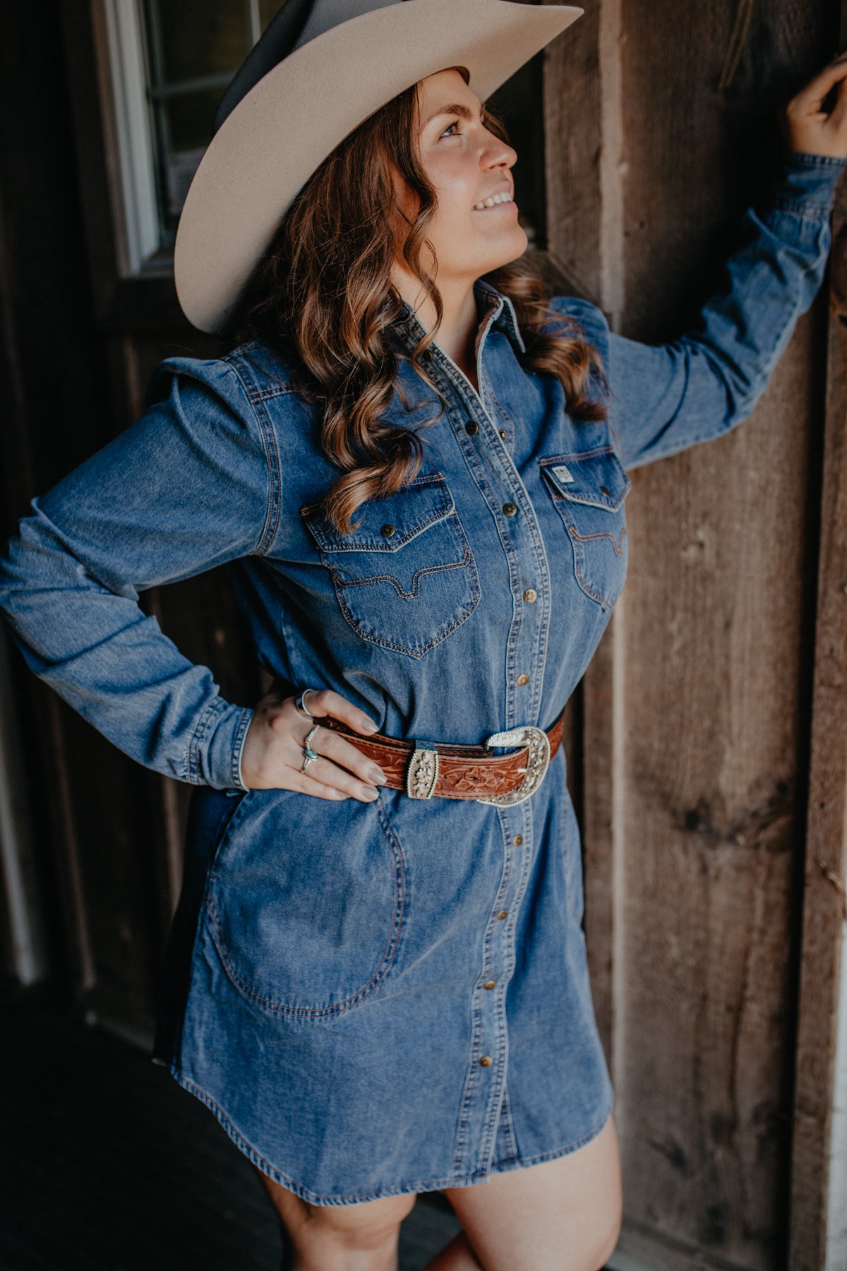 'Rox' Women's Kimes Ranch Denim Dress (S, M Only)