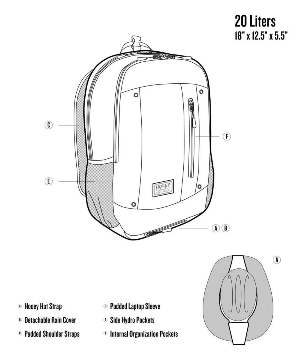 Rockstar Hooey Aztec Brown/Tan Aztec Backpack