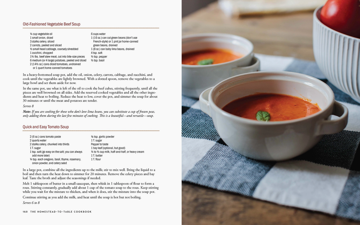 The Homestead to Table Cookbook