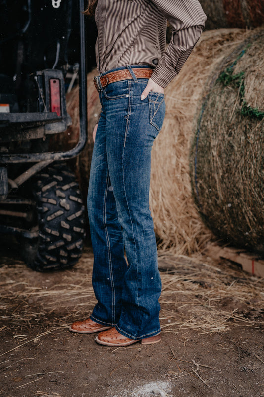 'Fiona' Ariat Mid Rise Bootcut Jean (Size 24-34)