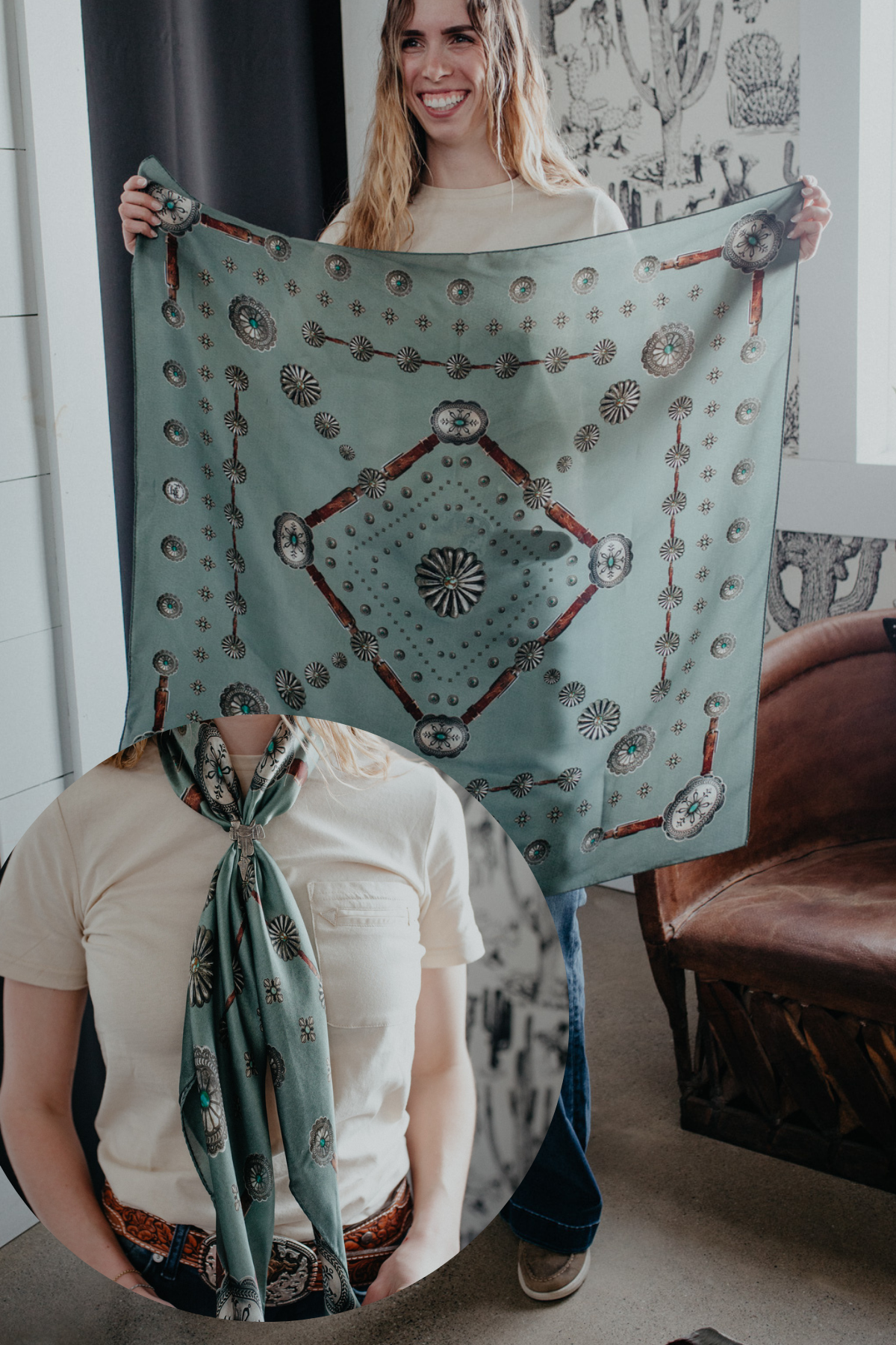 Premium Silk 35x35" Wild Rags (20+ Prints)