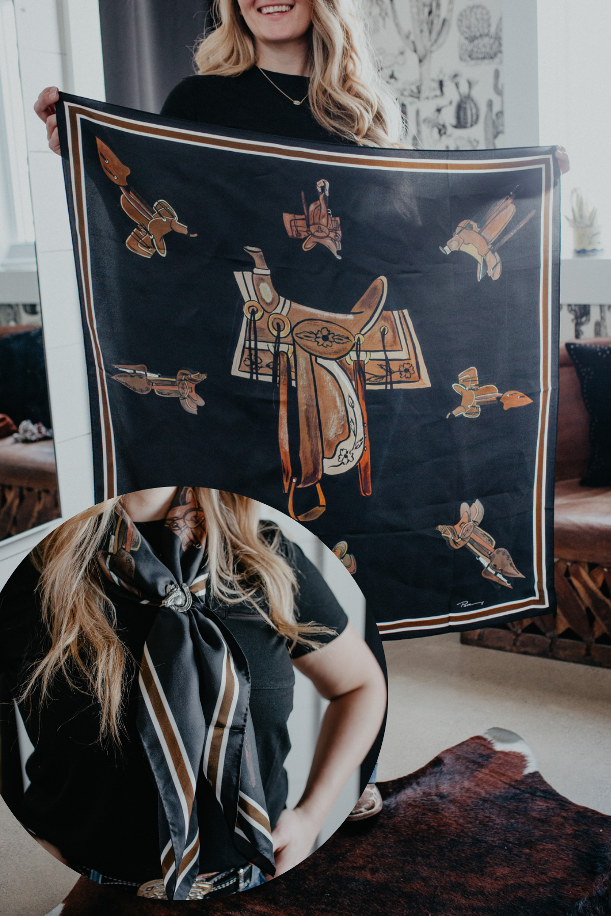 Premium Silk 35x35" Wild Rags (20+ Prints)