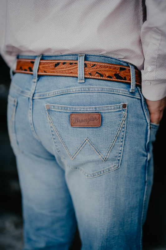 'Campbell' Men's Retro Slim Bootcut Wrangler Jean (29-42)