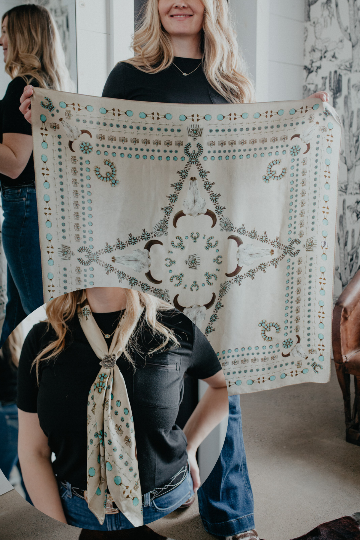 Premium Silk 35x35" Wild Rags (20+ Prints)