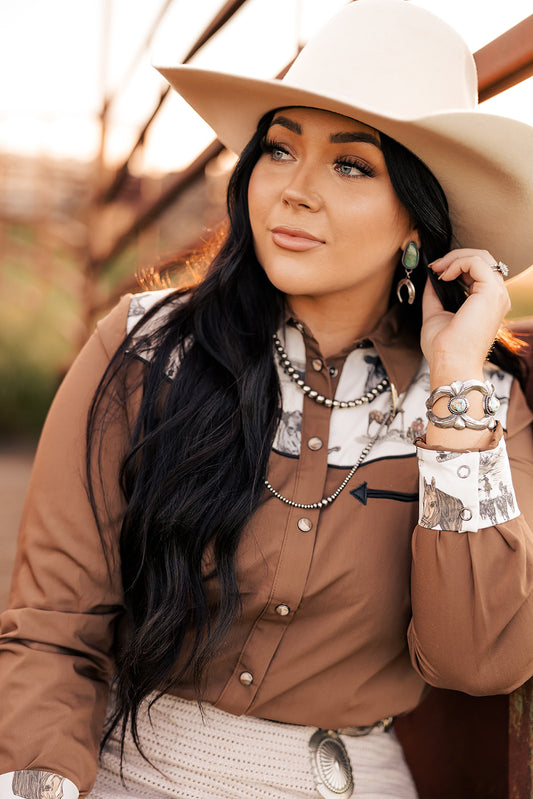 'Sorrel Creek' CC Exclusive Pearl Snap (L - XXL)