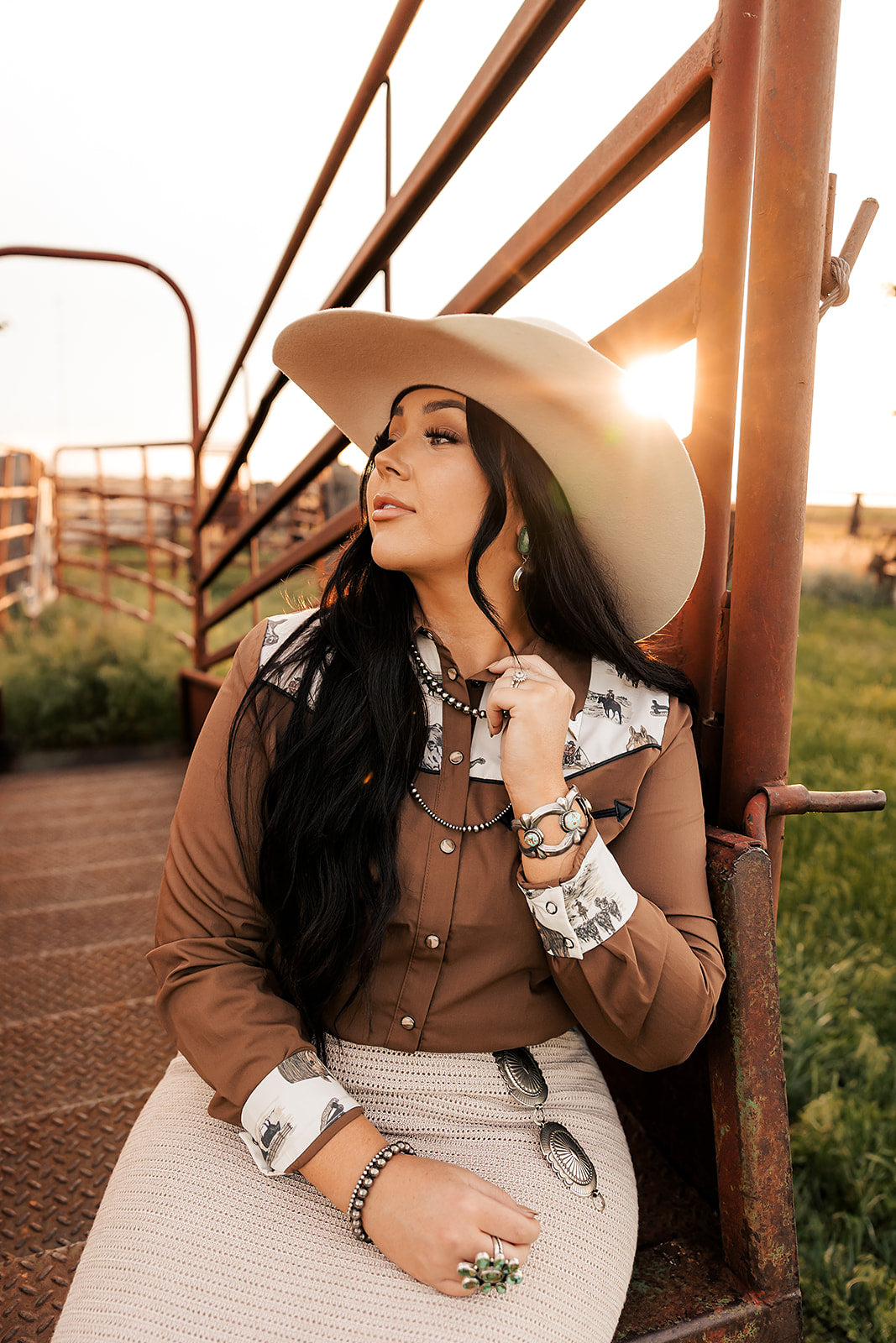 'Sorrel Creek' CC Exclusive Pearl Snap (L - XXL)