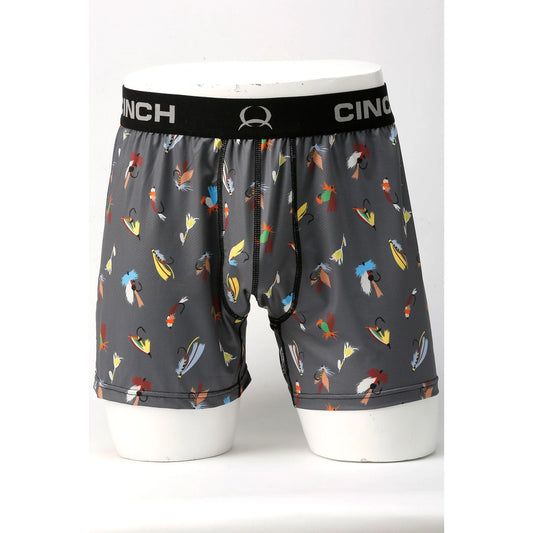 Fishing Lure CINCH Relaxed Fit Boxer Brief (M ONLY)