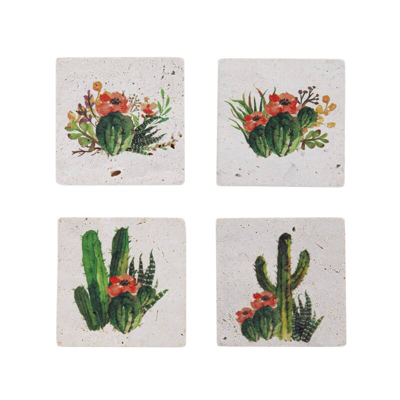 Western 4pc Coaster Sets (Multiple Designs)