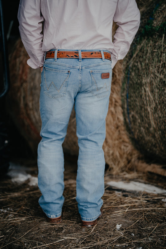 'Campbell' Men's Retro Slim Bootcut Wrangler Jean (29-42)