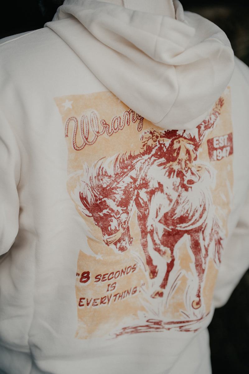 'Todd' Wrangler Men's Toughen White Hoodie (S-XXL)
