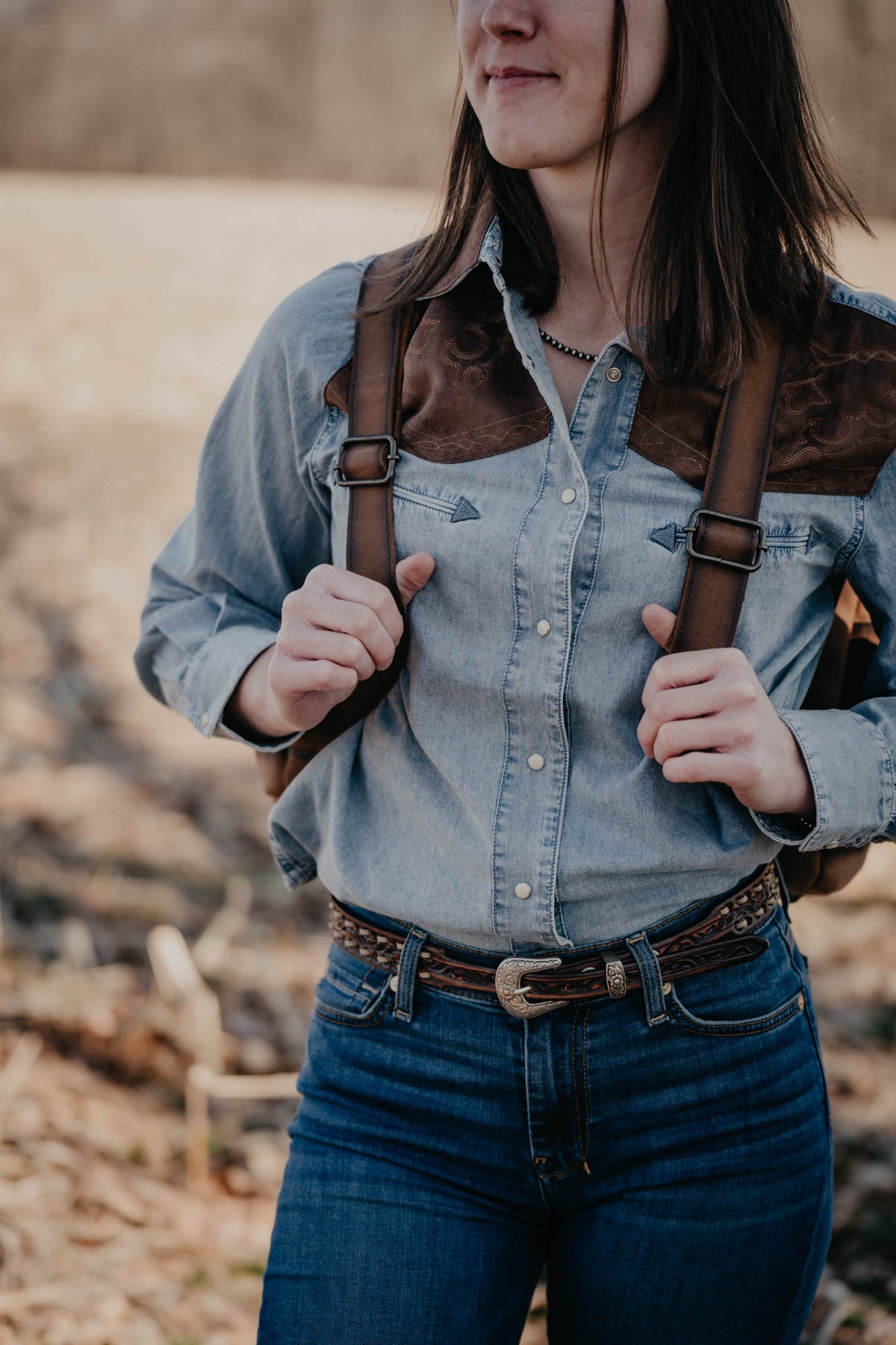 'Briscoe' Pearl Snap by Tasha Polizzi (S & M ONLY)