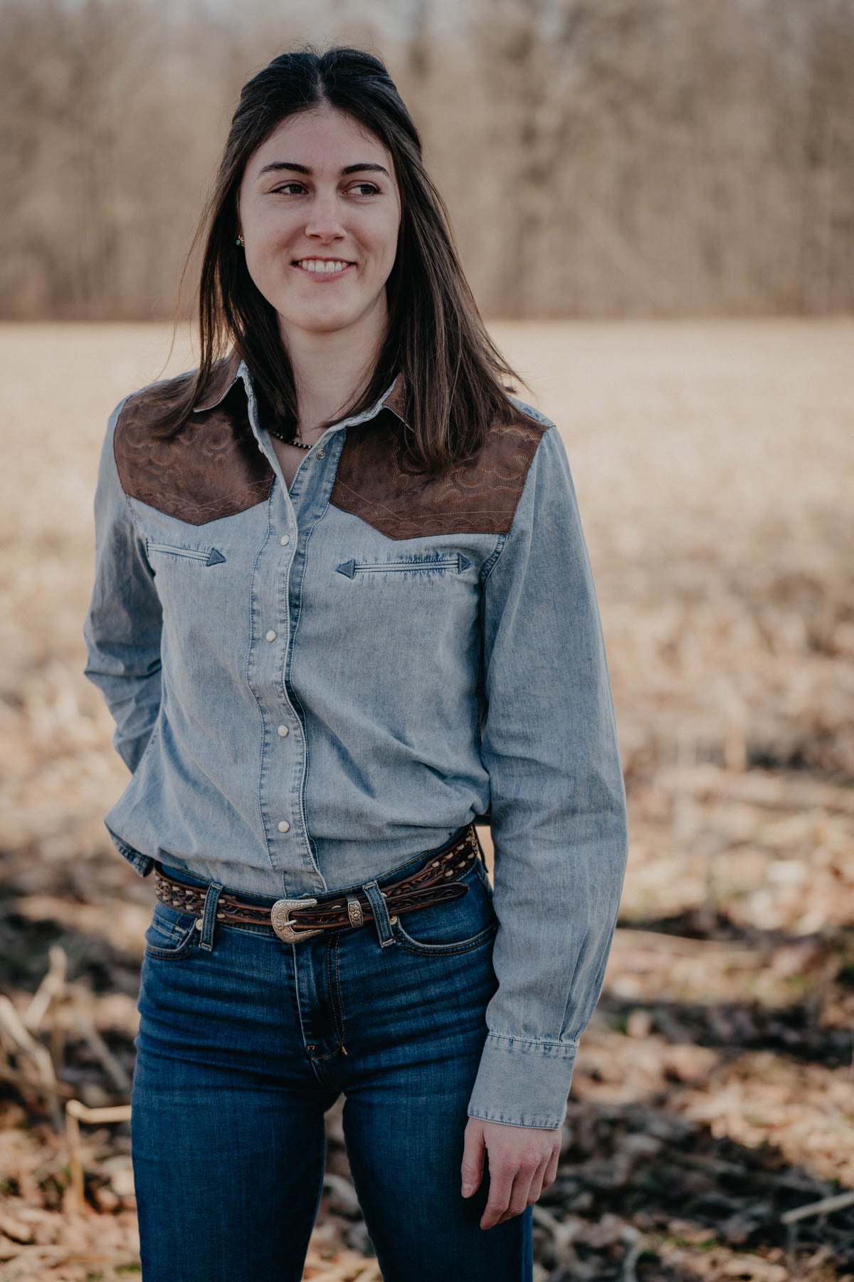 'Briscoe' Pearl Snap by Tasha Polizzi (S & M ONLY)