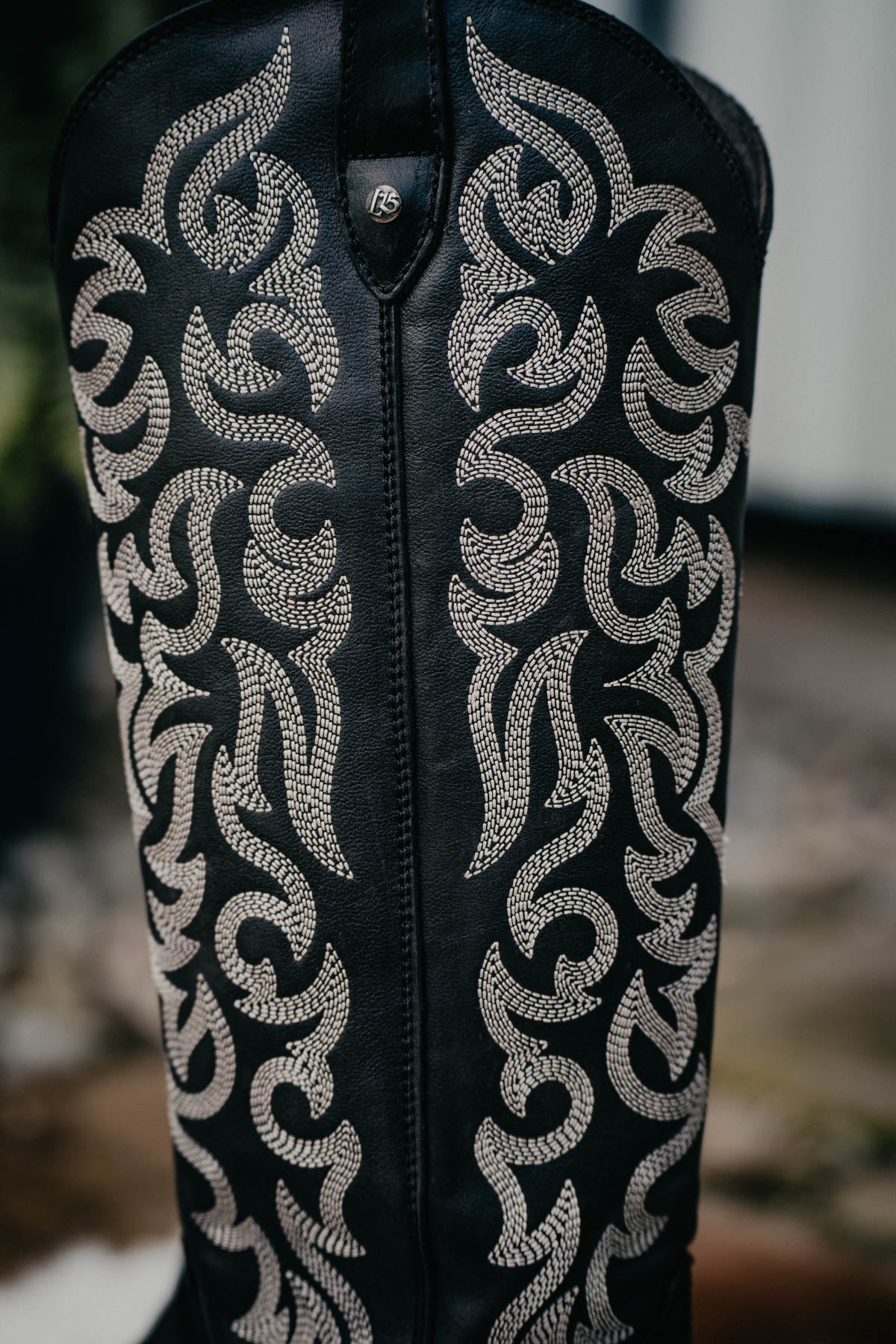 "Allie" Tall  BLACK Leather Boots by Liberty Black {B & C Calf Widths}