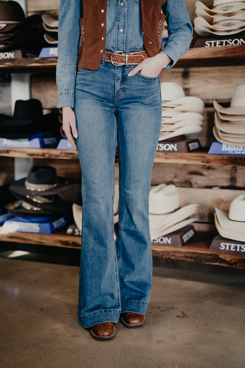 'Maren' Trouser Jean by Rock & Roll Denim (24-34/ Inseams 30-38)