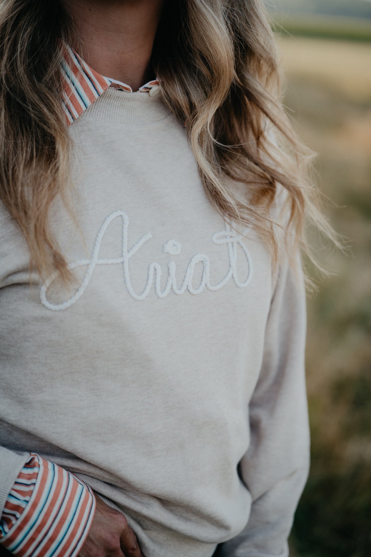 'Elsie' Ariat Women's Crewneck Sweatshirt (XS-XL)