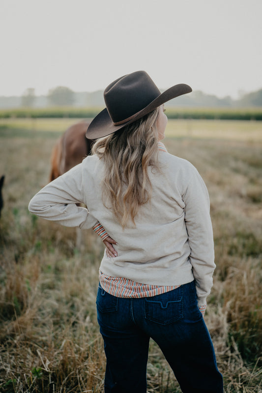 'Elsie' Ariat Women's Crewneck Sweatshirt (XS-XL)