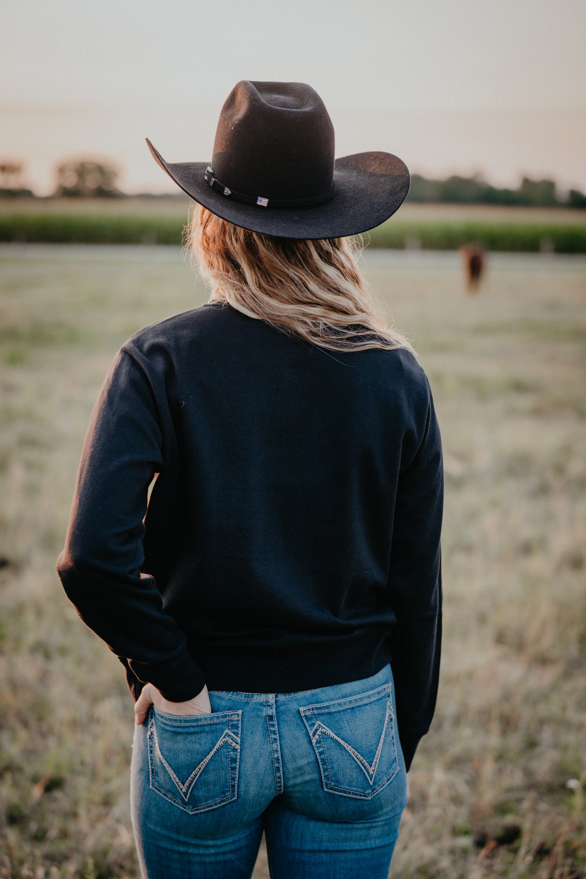 'Mallory' Women's Sweatshirt Black (XS-XXL)