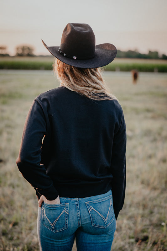 'Mallory' Women's Sweatshirt Black (XS-XXL)