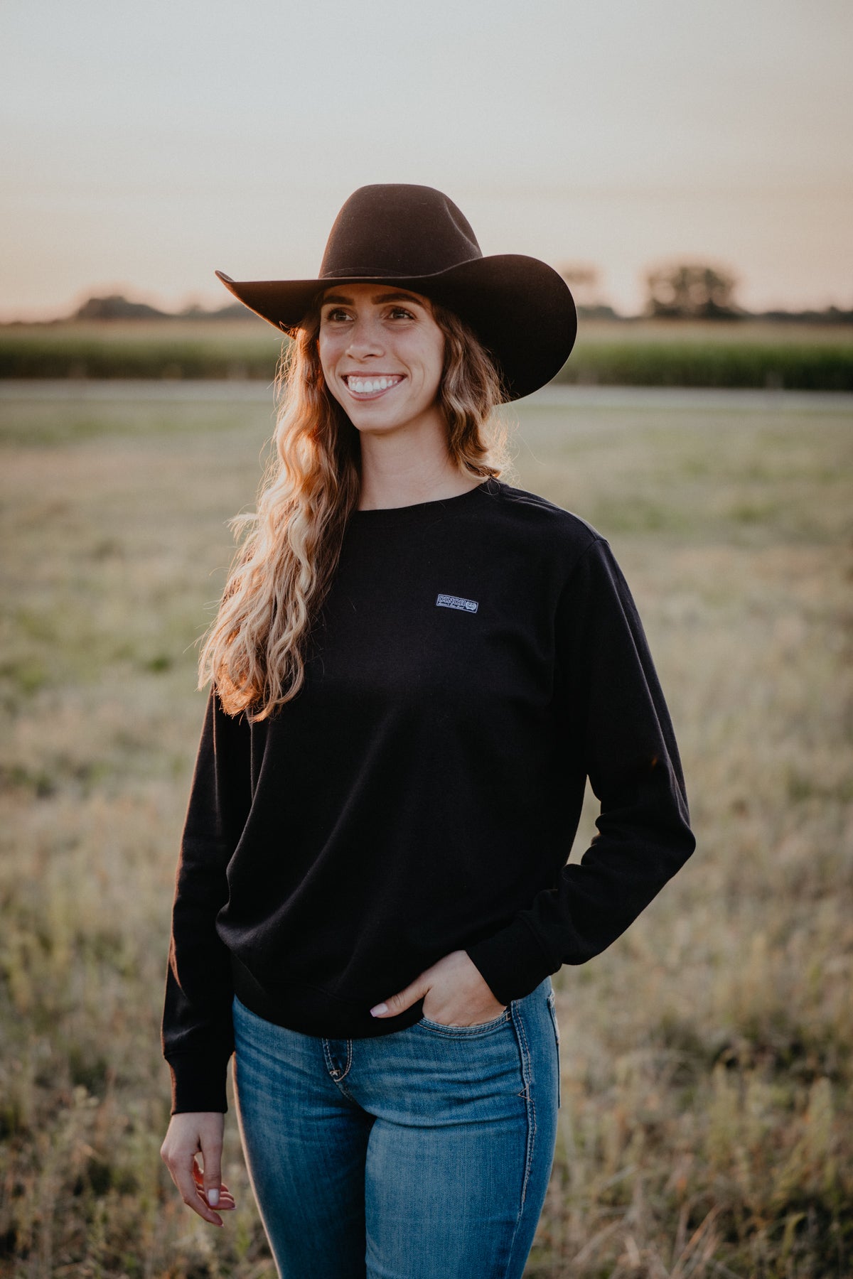 'Mallory' Women's Sweatshirt Black (XS-XXL)