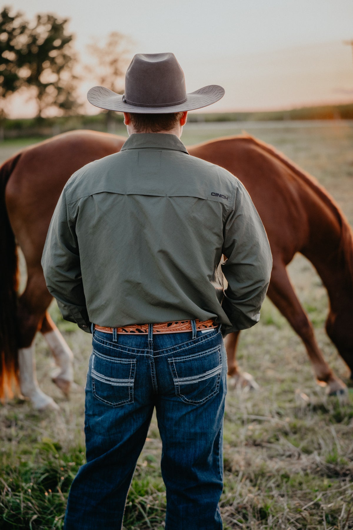 'Garret' Men's Long Sleeve CINCH Arenaflex (S-XXL)