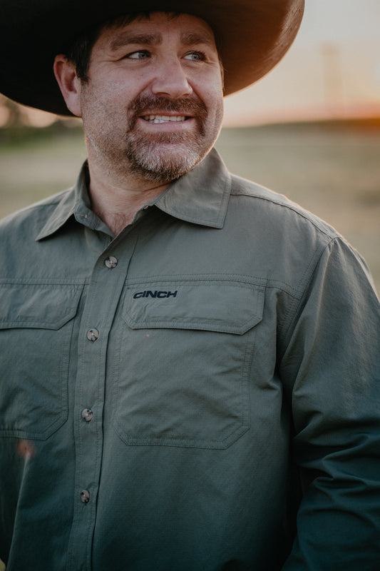 'Garret' Men's Long Sleeve CINCH Arenaflex (S-XXL)