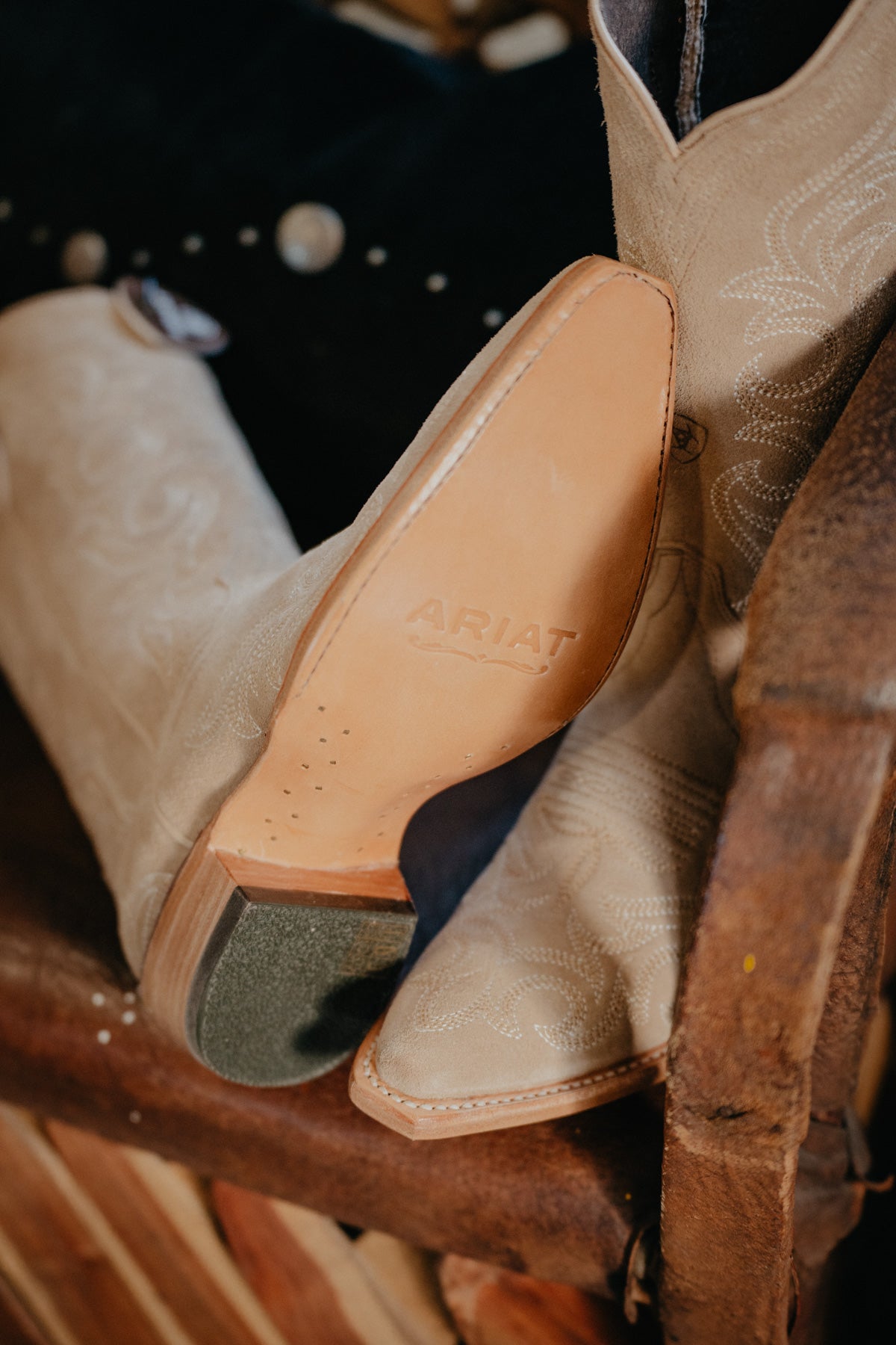 Women's Hazen Ariat Suede Boots {Truly Taupe} (Size 11B only)