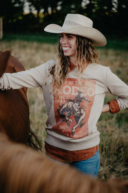 'Spirit of the Rodeo' Wrangler Women's Crewneck (XS-XL)