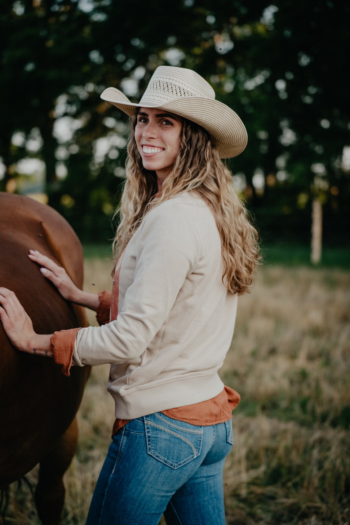 'Spirit of the Rodeo' Wrangler Women's Crewneck (XS-XL)