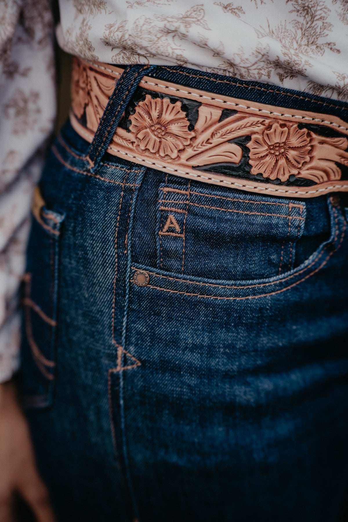 'Sadie' Dark Wash Revel Ultra-Stretch Perfect Rise Trouser by Ariat