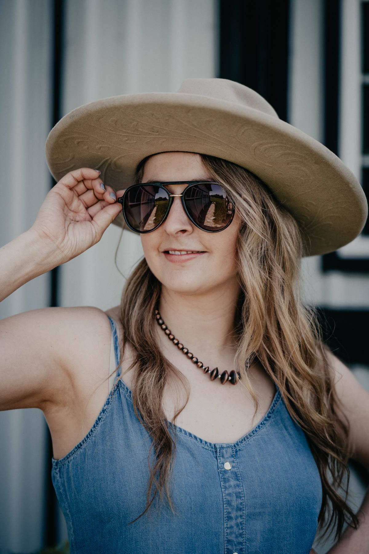 'Rockin A' American Bonfire Co. Sunglasses (Tortoise Brown)