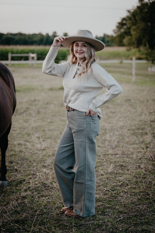 'Shadow' High Rise Wide Leg by Wrangler (24-33)