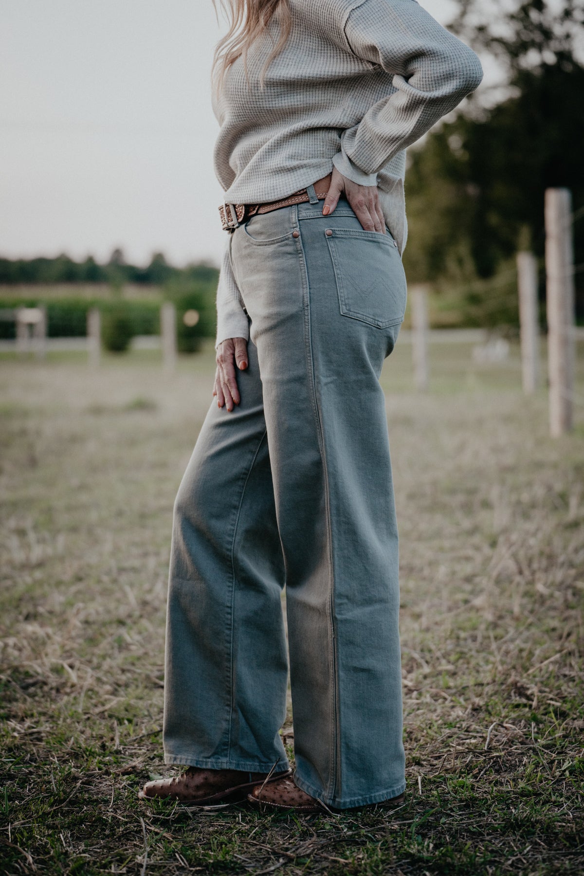 'Shadow' High Rise Wide Leg by Wrangler (24-33)