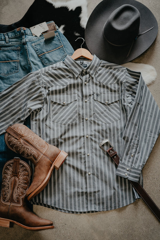 'Troy' Ariat Men's Theron Snap Shirt (S-XXL)