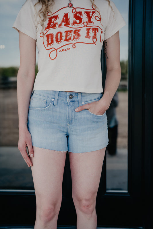 'Glenda' Perfect Rise 3" Shorts by Ariat (24-34)