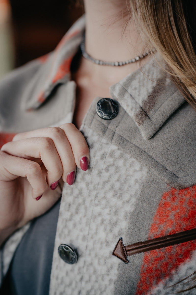 'Stevie' Women's Stone Cardigan Coat (XS-XXL)