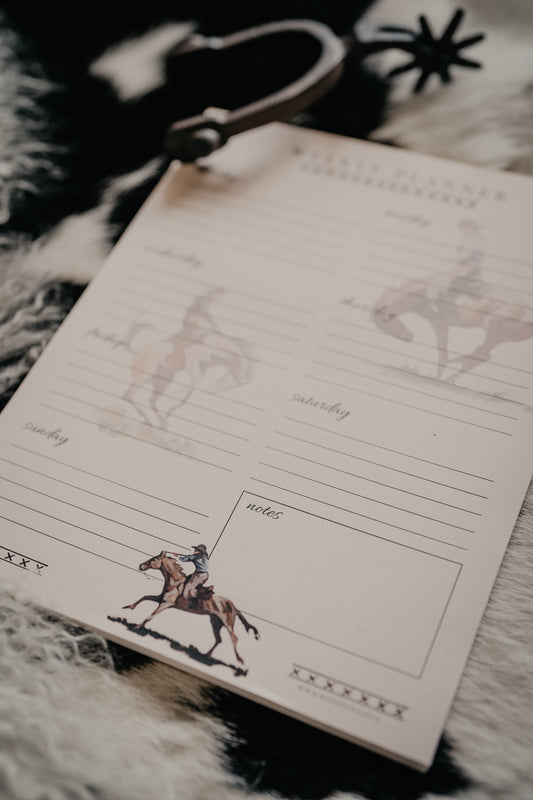 'Weekly Planner' Artwork by Renee Gould