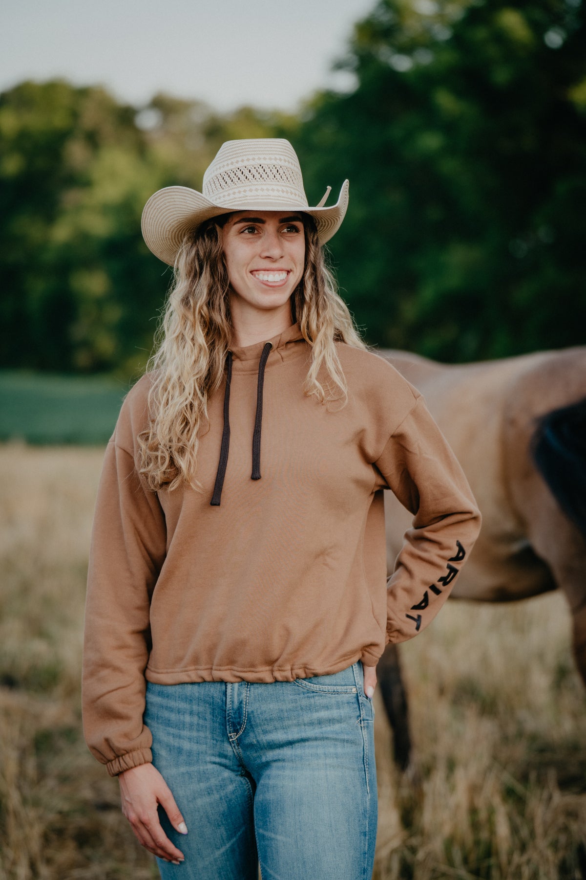 'Elowen' Ariat Women's Essential Hoodie (XS-XXL)