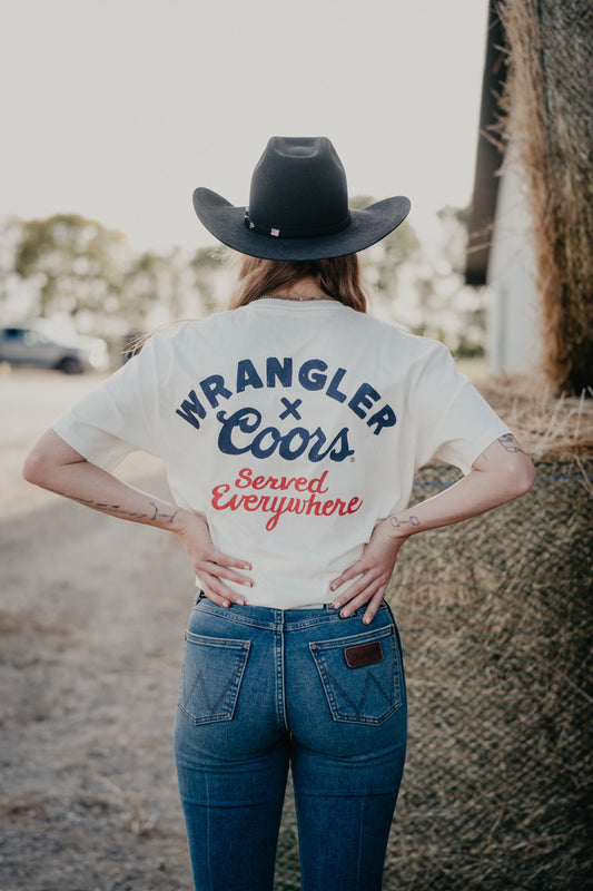 Wrangler X Coors Served Everywhere Unisex Tee (S-XXL)