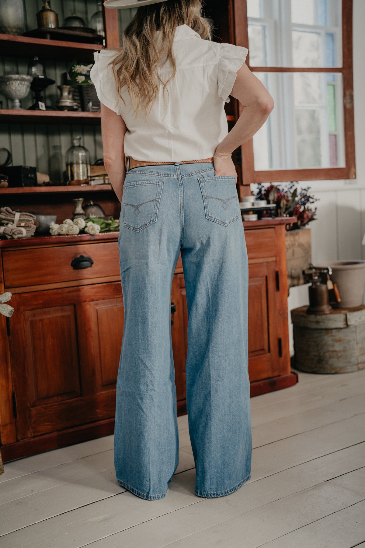 'Calamity' Ultra High Rise Comfort Wide Leg by Ariat (24-34)