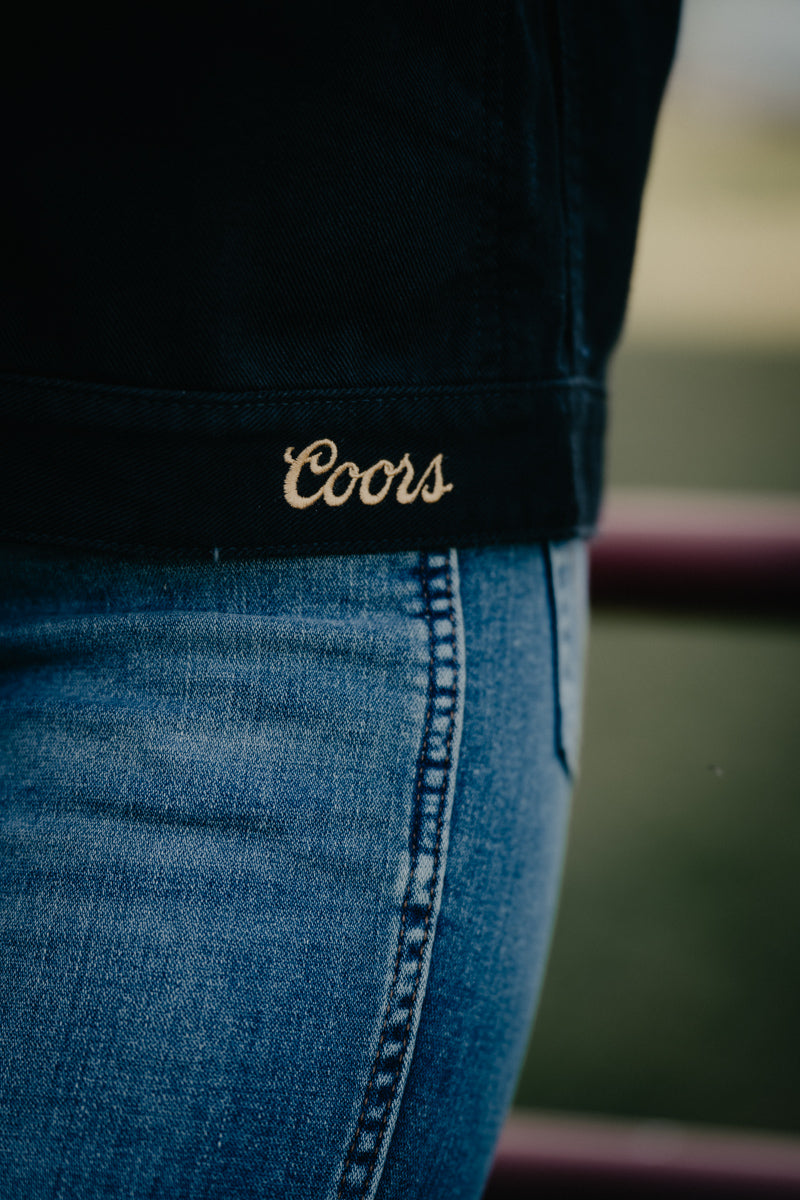 'Pinnacle' Wrangler X Coors Black Jacket (S-XXL)