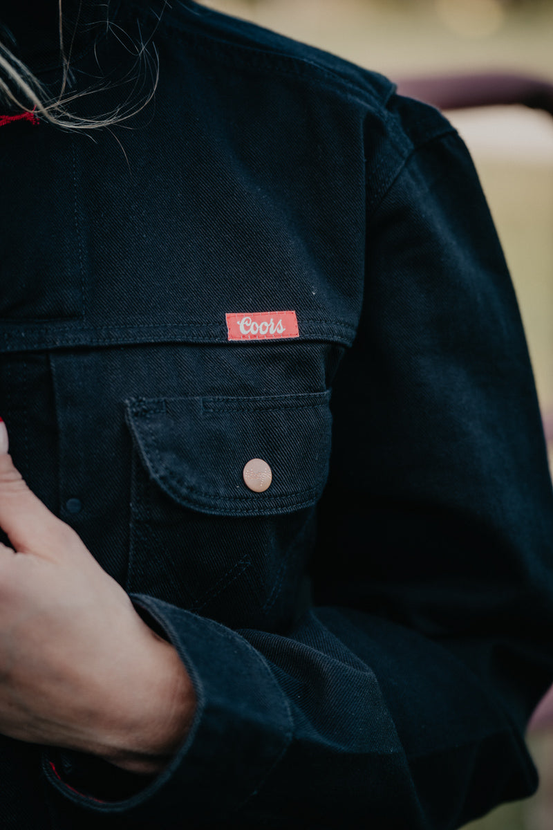 'Pinnacle' Wrangler X Coors Black Jacket (S-XXL)